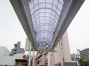 東淡路商店街改修工事